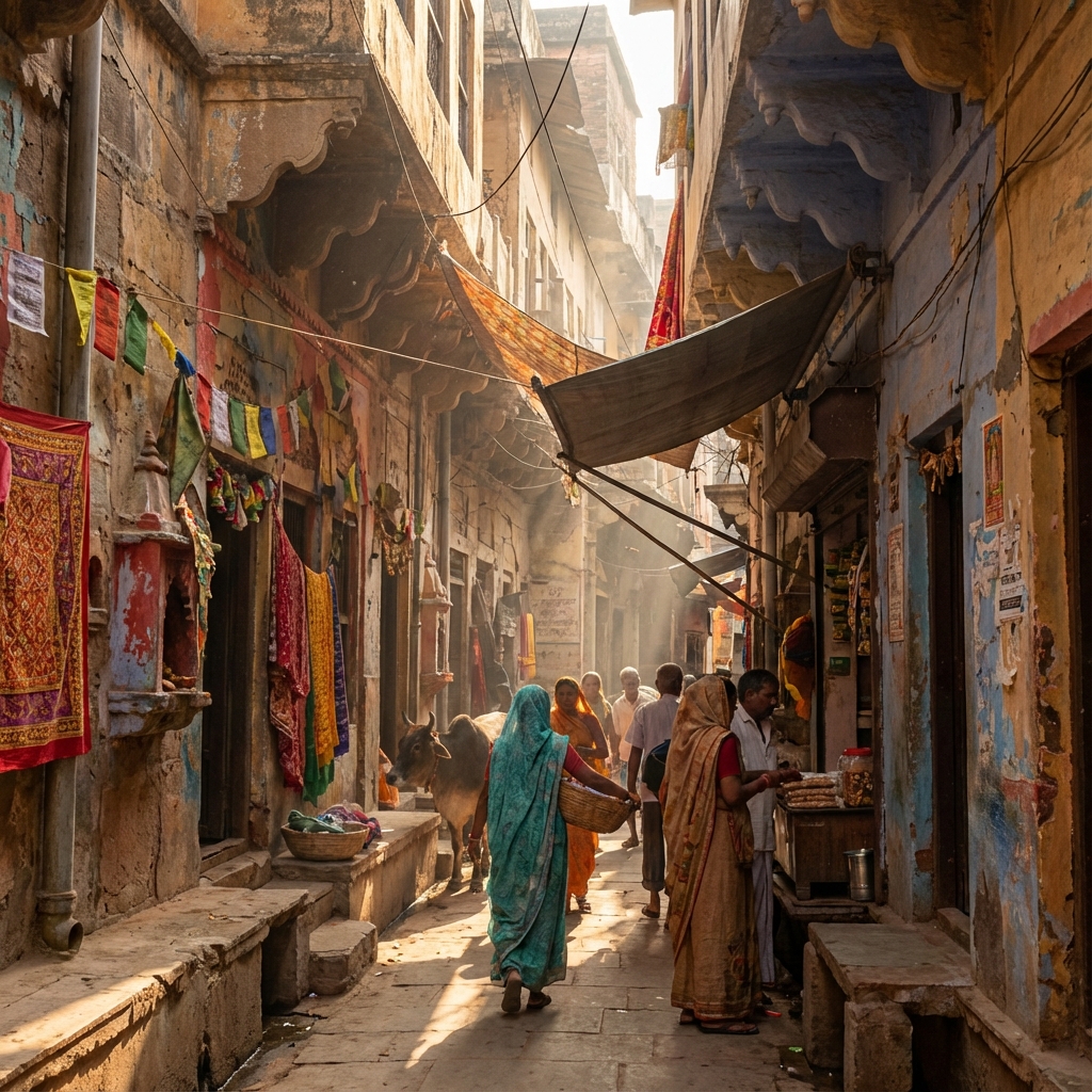 Mystic Lanes of Varanasi